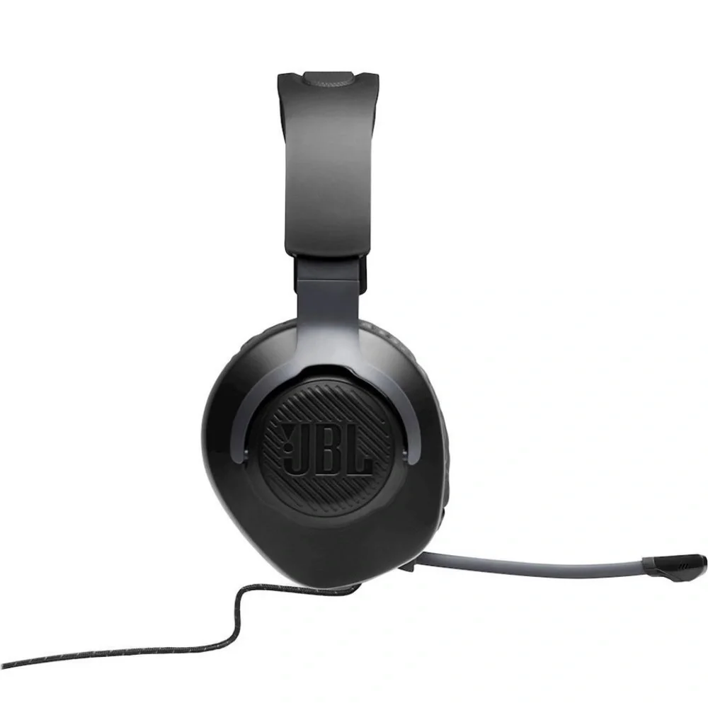 NIB JBL Quantum 100 Wired Over-Ear Gaming Headphones - Black, Large
